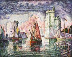 Paul Signac Port of La Rochelle oil painting image
